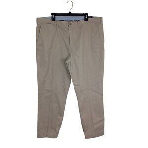 Ralph Lauren Chino Pants Polo Beige Mens 42x34 Cotton Blend Zip Fly Classic Fit